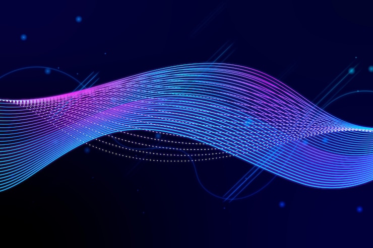 Free Vector abstract neon lights background