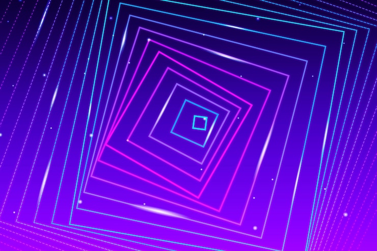 Free Vector abstract neon lights background
