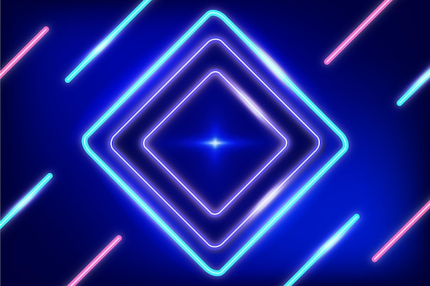 Abstract neon lights background