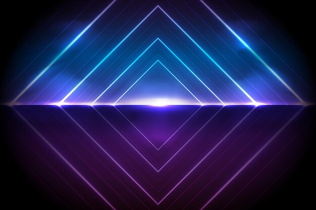 Abstract neon lights background