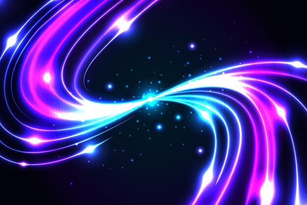 Abstract neon lights background