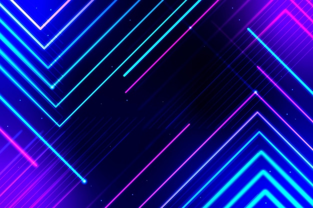 Abstract neon lights background