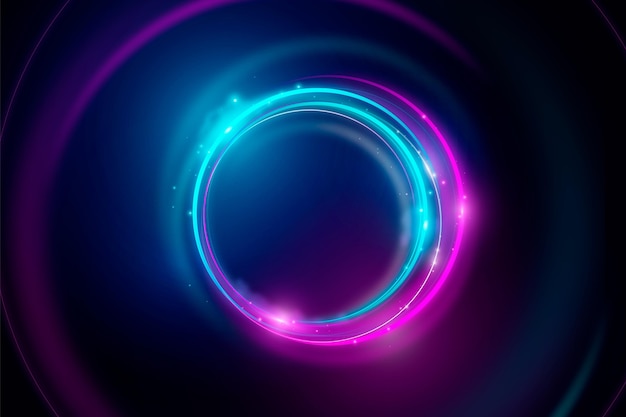 Abstract neon lights background