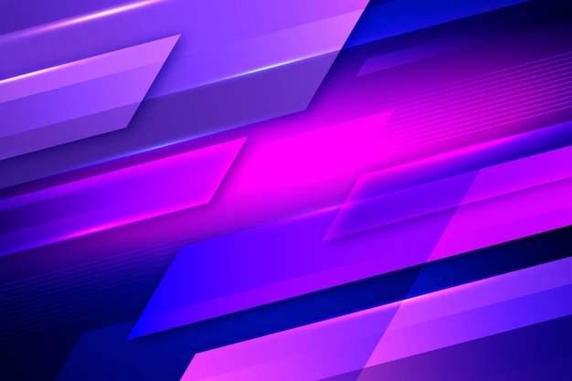 Free vector abstract neon lights wallpaper theme