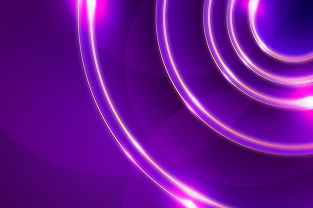 Abstract neon lights wallpaper