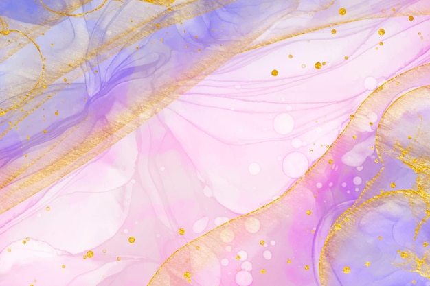 Бесплатное векторное изображение Абстрактный маслянистый фон розовый градиент