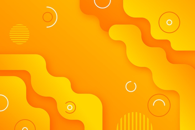 Free vector abstract orange background