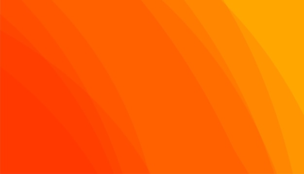 Free vector abstract orange background