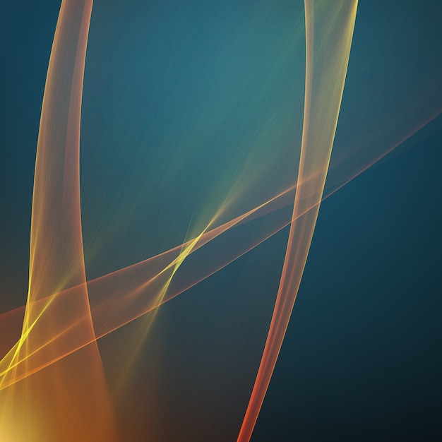 Abstract orange flame mesh background. Futuristic technology style. 