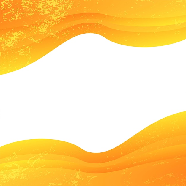 Abstract orange flowing business wave background illustration