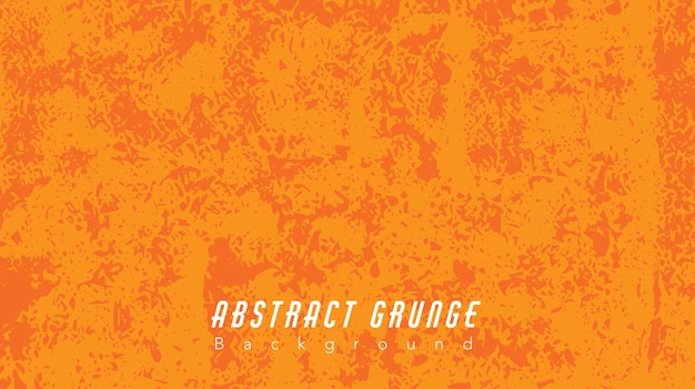 Abstract Orange Grunge – Free Vector Templates