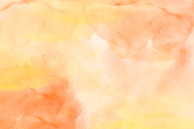 Abstract orange watercolor background