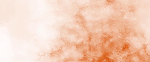 Premium Vector Abstract Orange Watercolor Hand Painted For Background Stains Artistic Vector Used As Being An Element In The Decorative Design Of Header Poster Card Cover Or Banner Brush Included In File