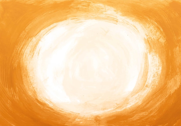 Abstract orange watercolor pastel background