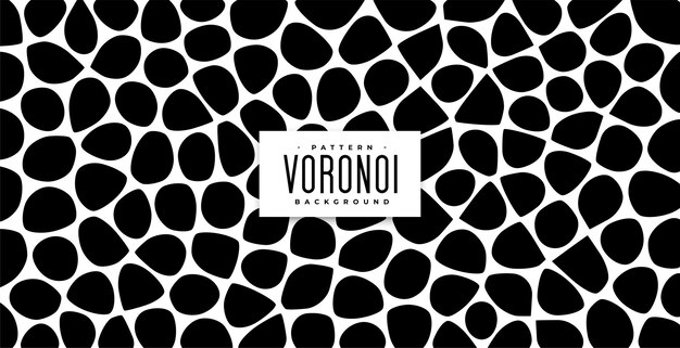 Abstract organic animal pattern or voronoi art background