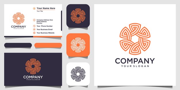 Download Company Logo Round Shape PSD - Free PSD Mockup Templates