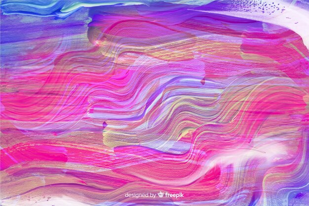 Abstract painted brush strokes background