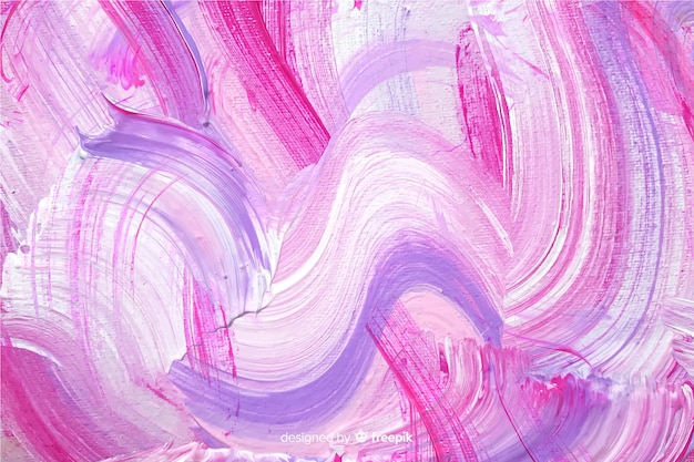 Abstract painted brush strokes background