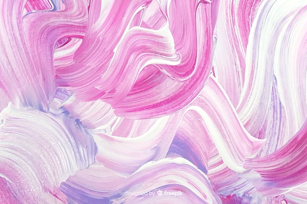 Abstract painted brush strokes background