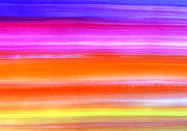 Abstract painted   in multicoloured strips texture