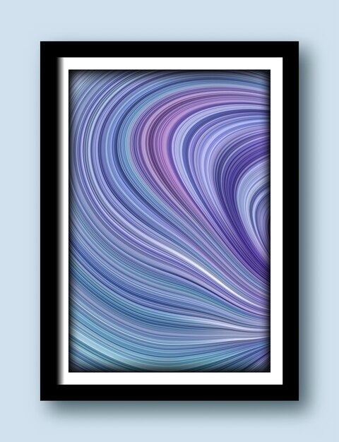 壁紙の混合ピンクの流行の背景の抽象絵画 プレミアムベクター