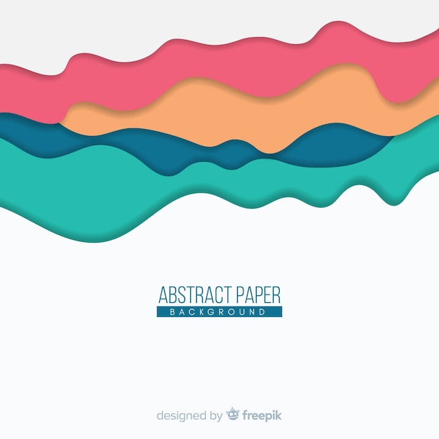 Free vector abstract paper background