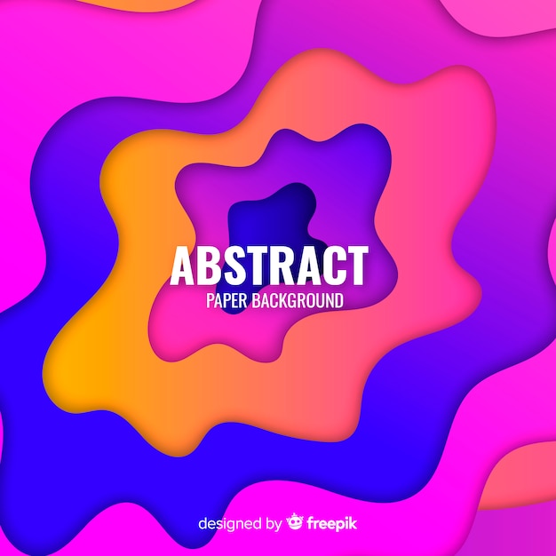 Free vector abstract paper background