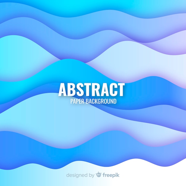 Free vector abstract paper background