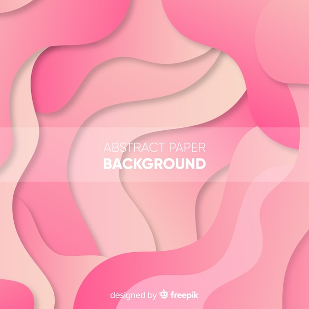 Free vector abstract paper background