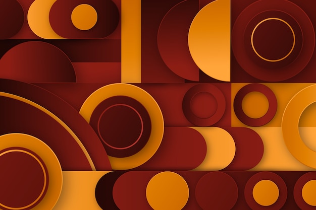 Free vector abstract paper style background