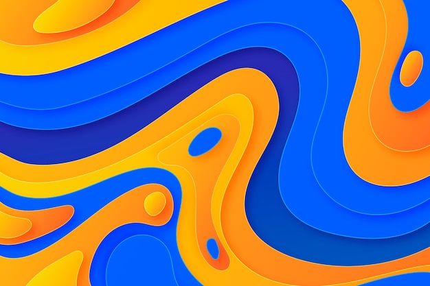 Free vector abstract paper style background