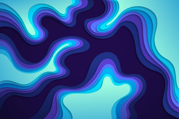 Free vector abstract paper style background