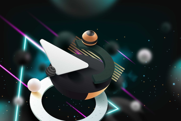 무료 Vector 추상 파티 음악 배경