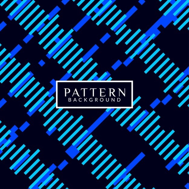 Free vector abstract pattern background, blue lines