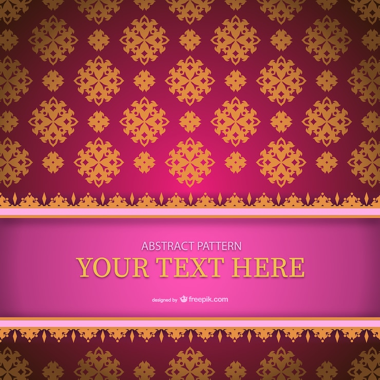 Free Vector abstract pattern template