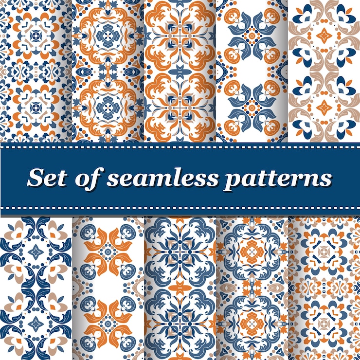 Free Vector abstract patterns collection