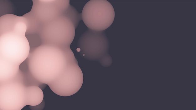 Free vector abstract pink blurry bokeh lights