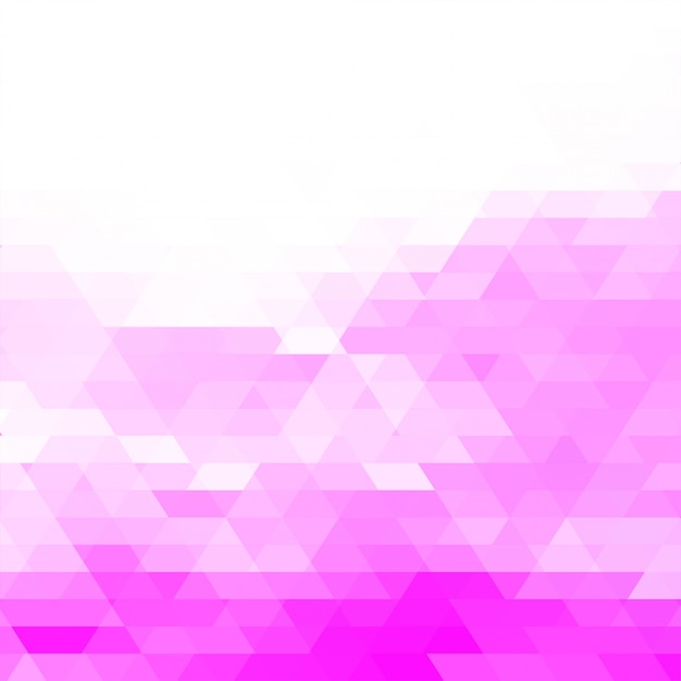 Free vector abstract pink geometric background