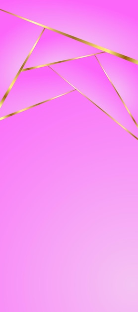 Free vector abstract pink and gold luxury background with abstracts