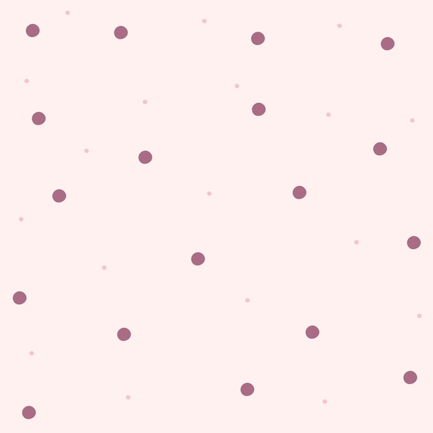 Free vector abstract pink polka dot background