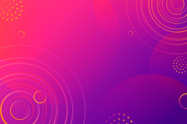 Abstract pink and purple background with circular shapes