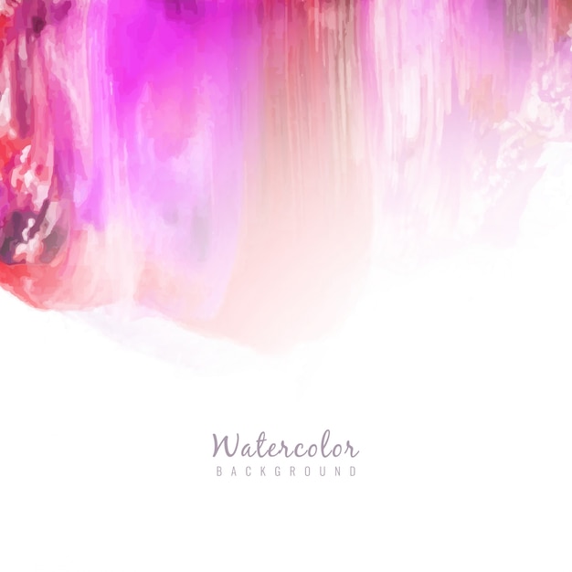 Abstract pink watercolor background