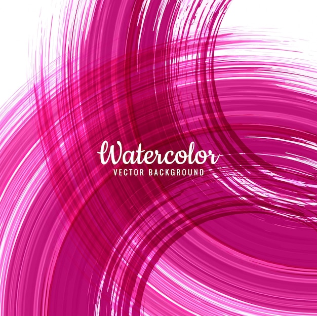 抽象的なピンクの水彩画の背景