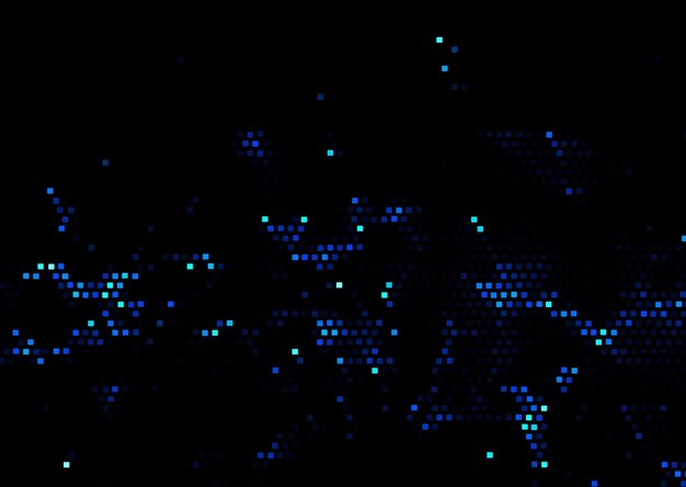 Абстрактный пиксельный фон с ЖК-дизайном