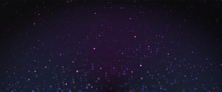 Free Vector abstract pixel pattern on dark blue background