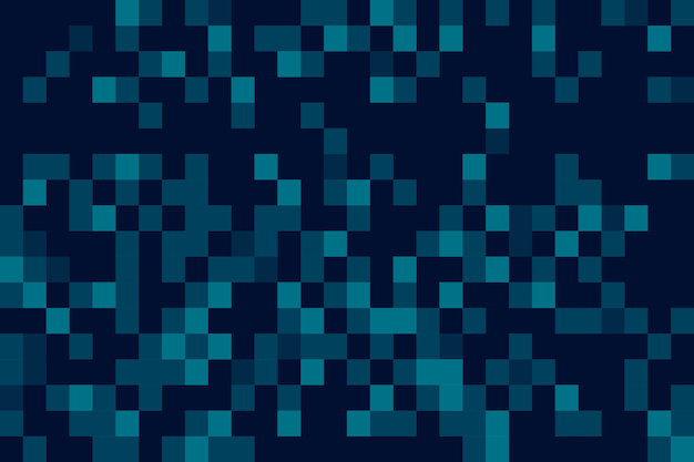 Abstract pixel rain screensaver