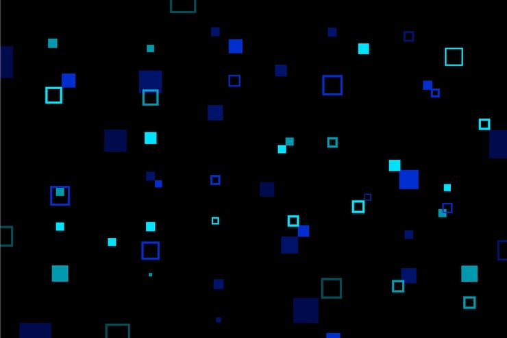 Free Vector abstract pixel rain wallpaper