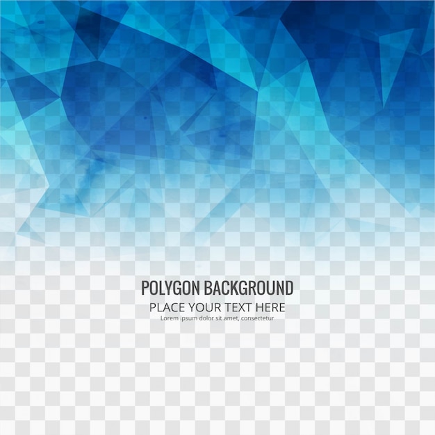 Free vector abstract polygonal background template