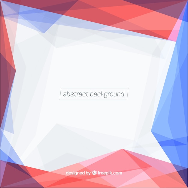 Free vector abstract polygonal background