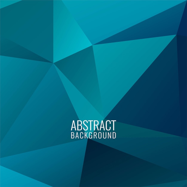 Abstract polygonal modern